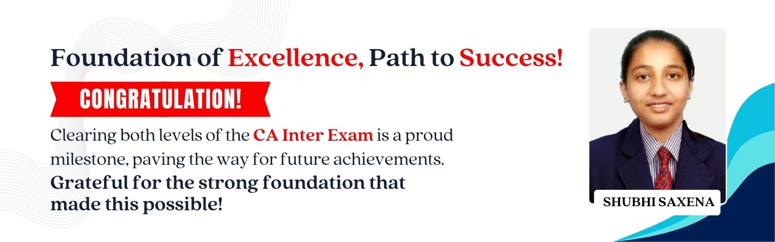 Clearing Both CA Enter Exam Shubhi Saxena
