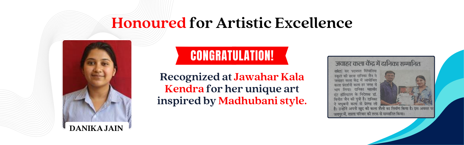 Honoured for Artistic Excellence