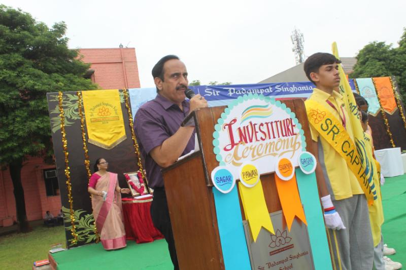 Investiture Ceremony 2025, Sir Padampat Singhania School, Kota